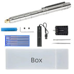 Mini Stylo Graveur Sans Fil - Kit Complet