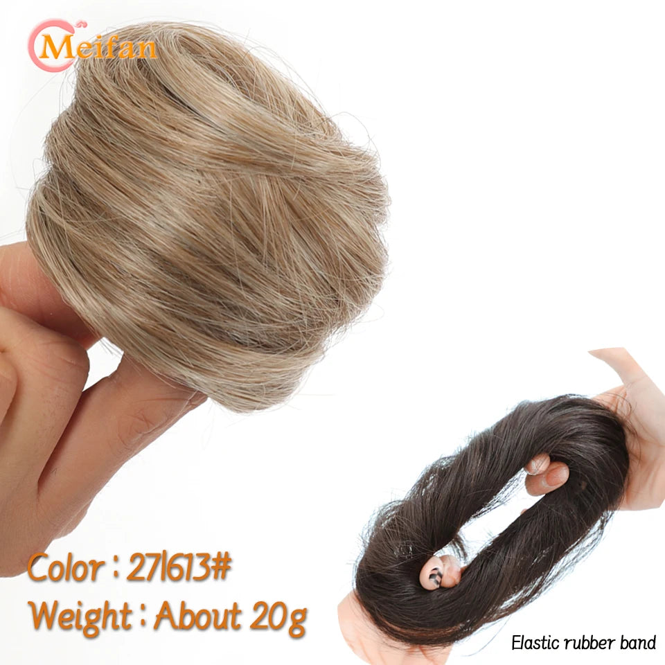 Chouchou Effet Faux Chignon Élégant