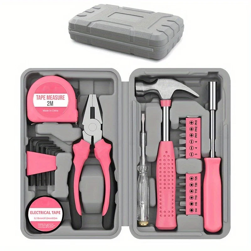 Boîte à Outils 25PCS - Idéal Bricolage & Entretien de Voiture