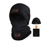 Cagoule Thermique polaire pour Homme - Bonnet + Cache-cou