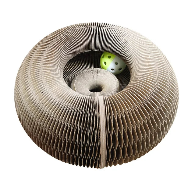 Griffoir Interactif avec Balle pour Chats + 10 Balles OFFERTES