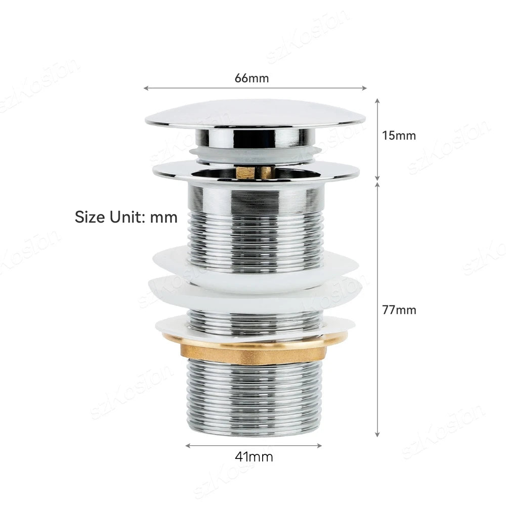 Bonde Universelle pour Evier de Cuisine ou Lavabo