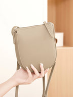 Mini Sac Bandoulière Cuir Grainé – Élégance Discrète