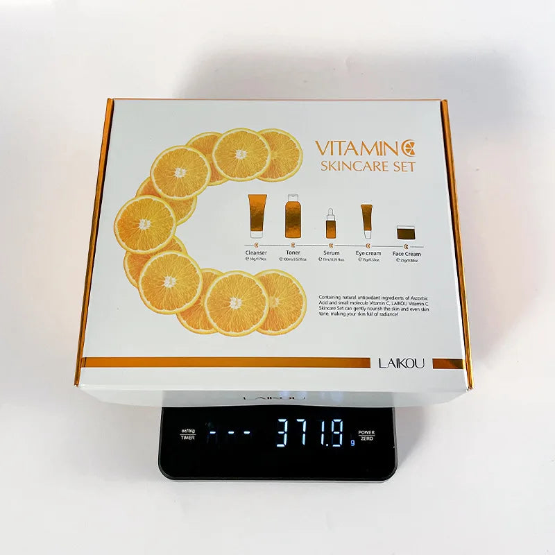 Coffret Soin Complet 5PCS à la Vitamine C