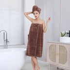 Cocooning Bath - Ensemble 2PCS de Serviettes de Bain Femme