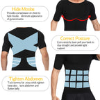 T-Shirt Gainant Homme avec Correction Posture
