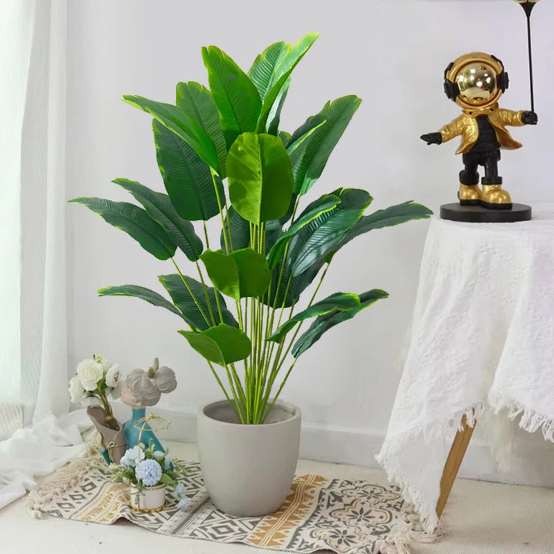Plante Artificielle Tropicale Feuillage Ultra Réaliste