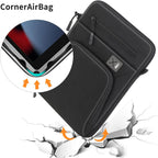 Pochette Bandoulière pour Tablette 13 Pouces Multipoches