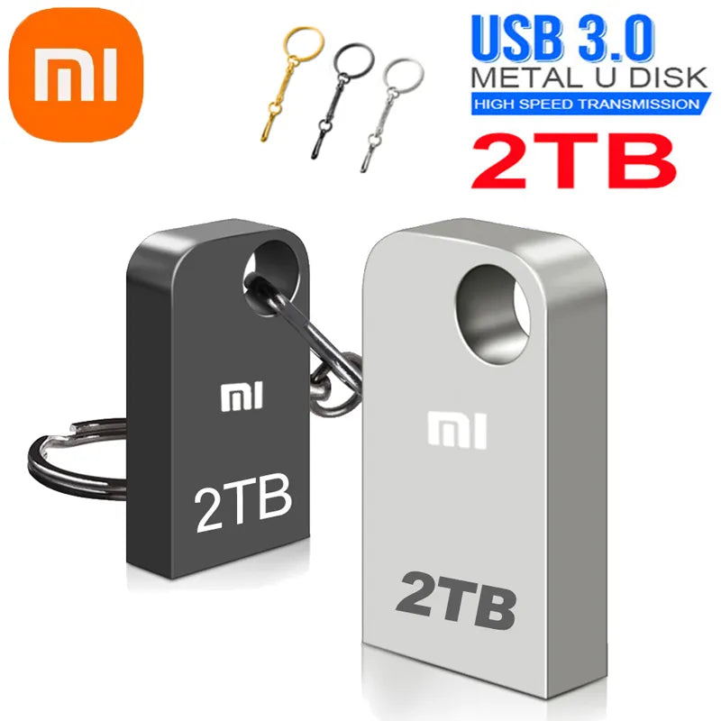 Mini Cle Mini clé USB 3.0 Capacité MAX - Jusqu'à 2TO + Adaptateur USB-C OFFERT