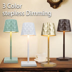 Lampe de Table LED Tactile – 3 Couleurs