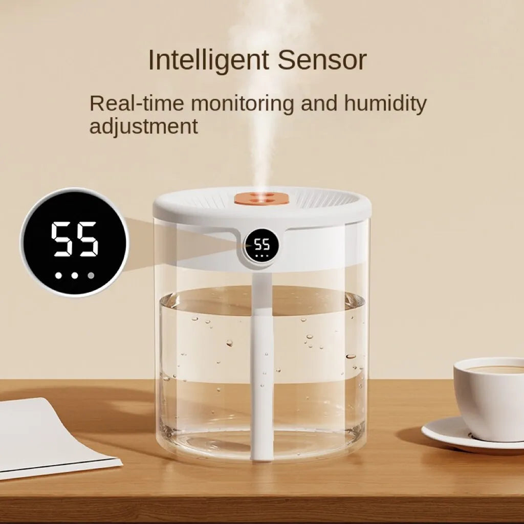 Humidificateur à double pulvérisation avec USB - Grande capacité 2L