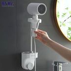 Support mural Ultra flexible pour sèche-cheveux et pommeau de douche