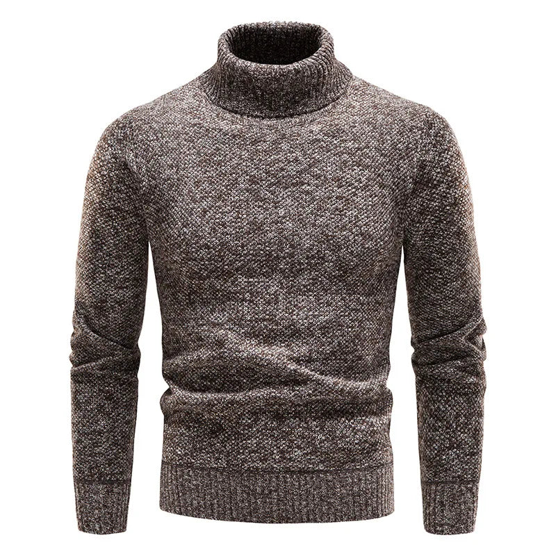 Men's stylish roll neck jumper