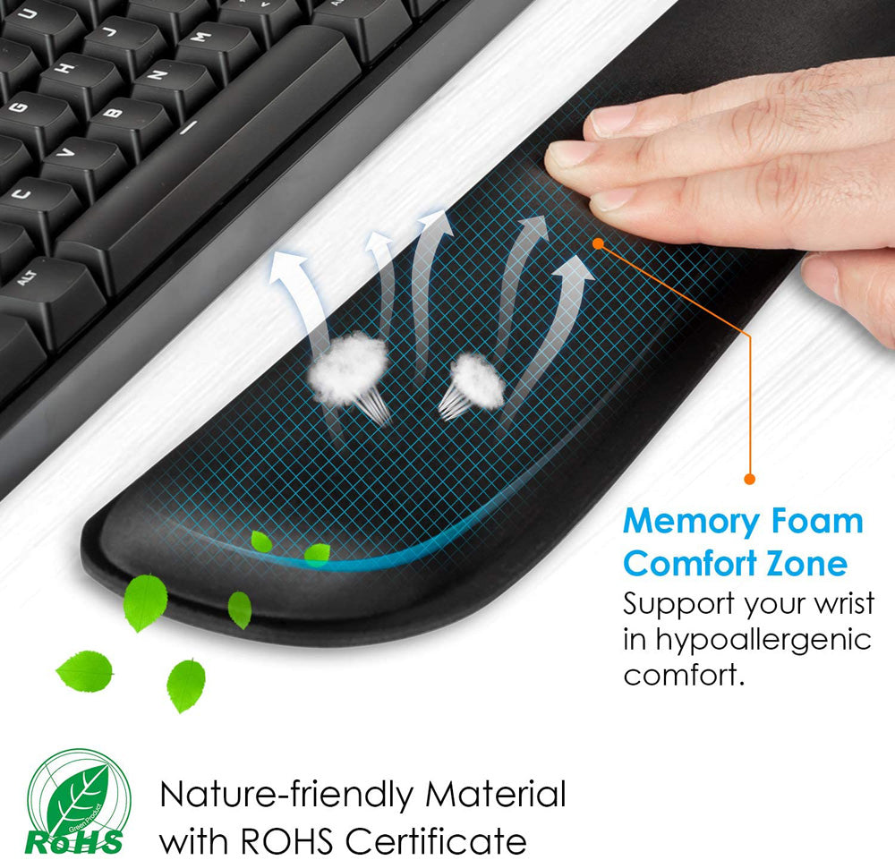 Tapis de souris et clavier confortables avec protection du poignet