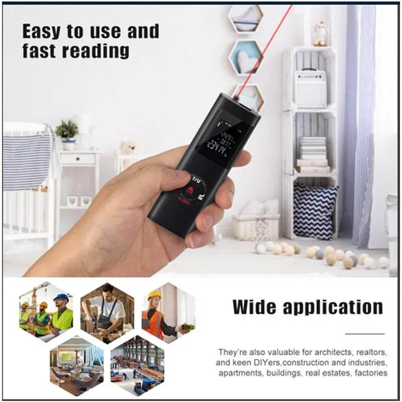 Mini télémètre Laser 60M intelligent portable