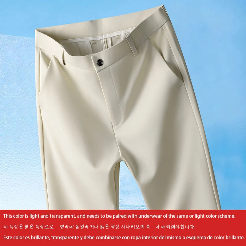 Pantalon Printanier Léger Casual Chic - Homme