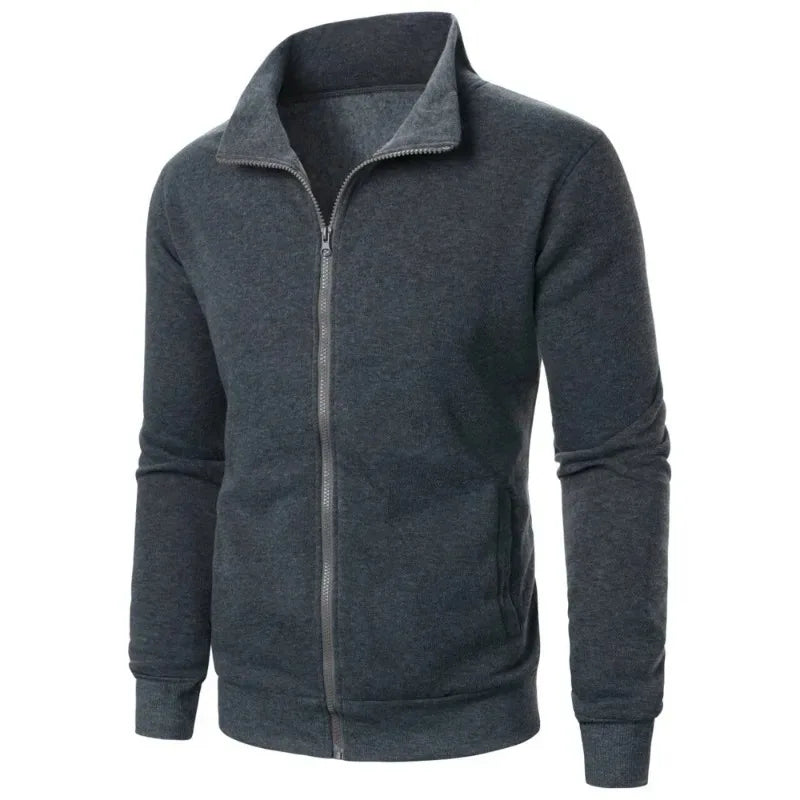 Gilet à Col Cheminé à Zip - Homme
