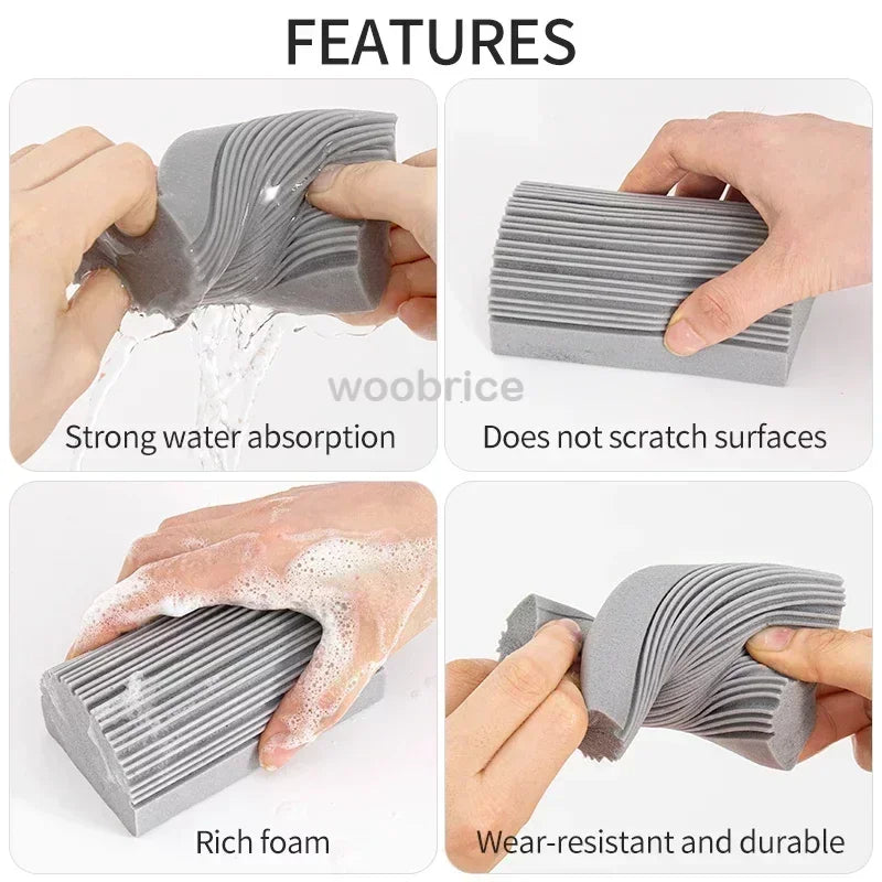 Éponge Multi-Usages Souple et Ultra Absorbante - Lot de 5