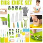 Kit complet d'ustensile de cuisine sécurisés pour enfant - 13PCS