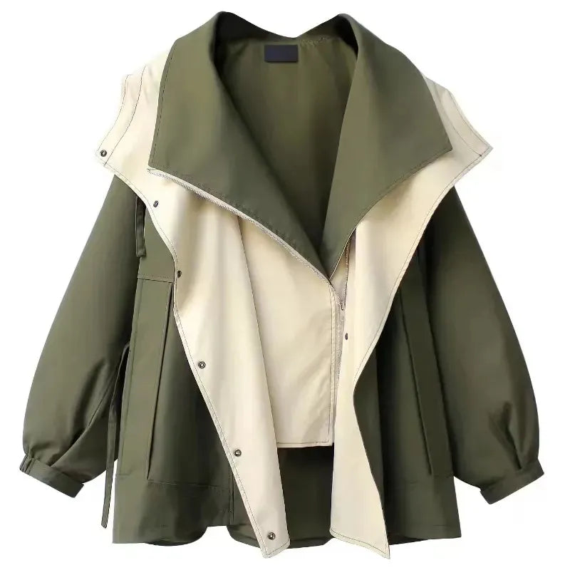 Women's Windproof Designer Parka