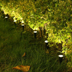 Spot LED solaire de jardin invisibles et imperméables - 10 en 1
