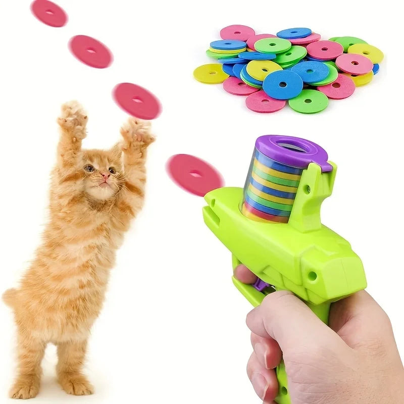 Lanceur de Disques Créatif pour Chats