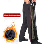 Surpantalon Coupe-vent et Imperméable de Moto - Doublure Polaire