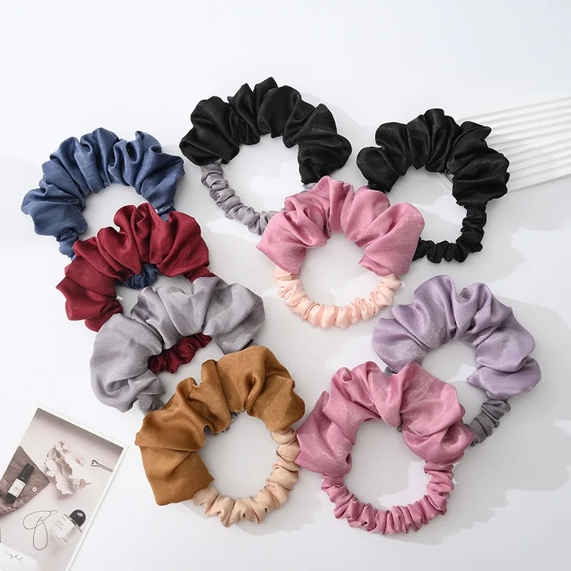 Chouchou XL en Soie pour Boucles Sans Chaleur