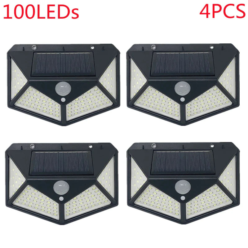 2x Applique solaire avec capteur de mouvement