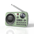 Mini Radio FM Vintage 4 en 1 avec fonction enregistrement - Bluetooth + Lecteur USB et Carte SD