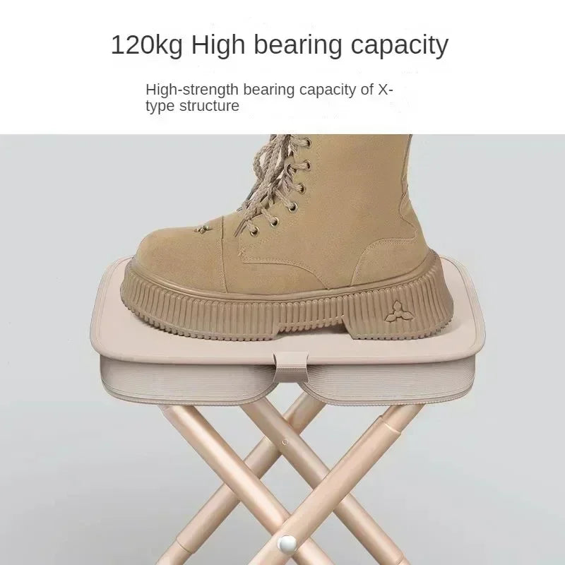 Tabouret Pliant Portable - Design ingénieux