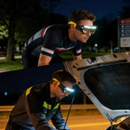 Lunettes de Protection LED Rechargeables 800 lm – Éclairage 5 Modes avec Capteur de Mouvement pour Travaux et Réparations