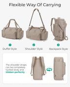 Sac de Voyage 3 en 1 - Grande Capacité 30L