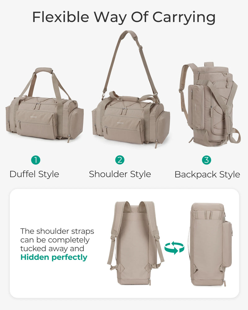 Sac de Voyage 3 en 1 - Grande Capacité 30L