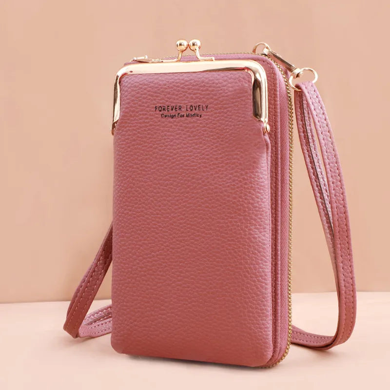 PU Leather Mini Handbag Wallet