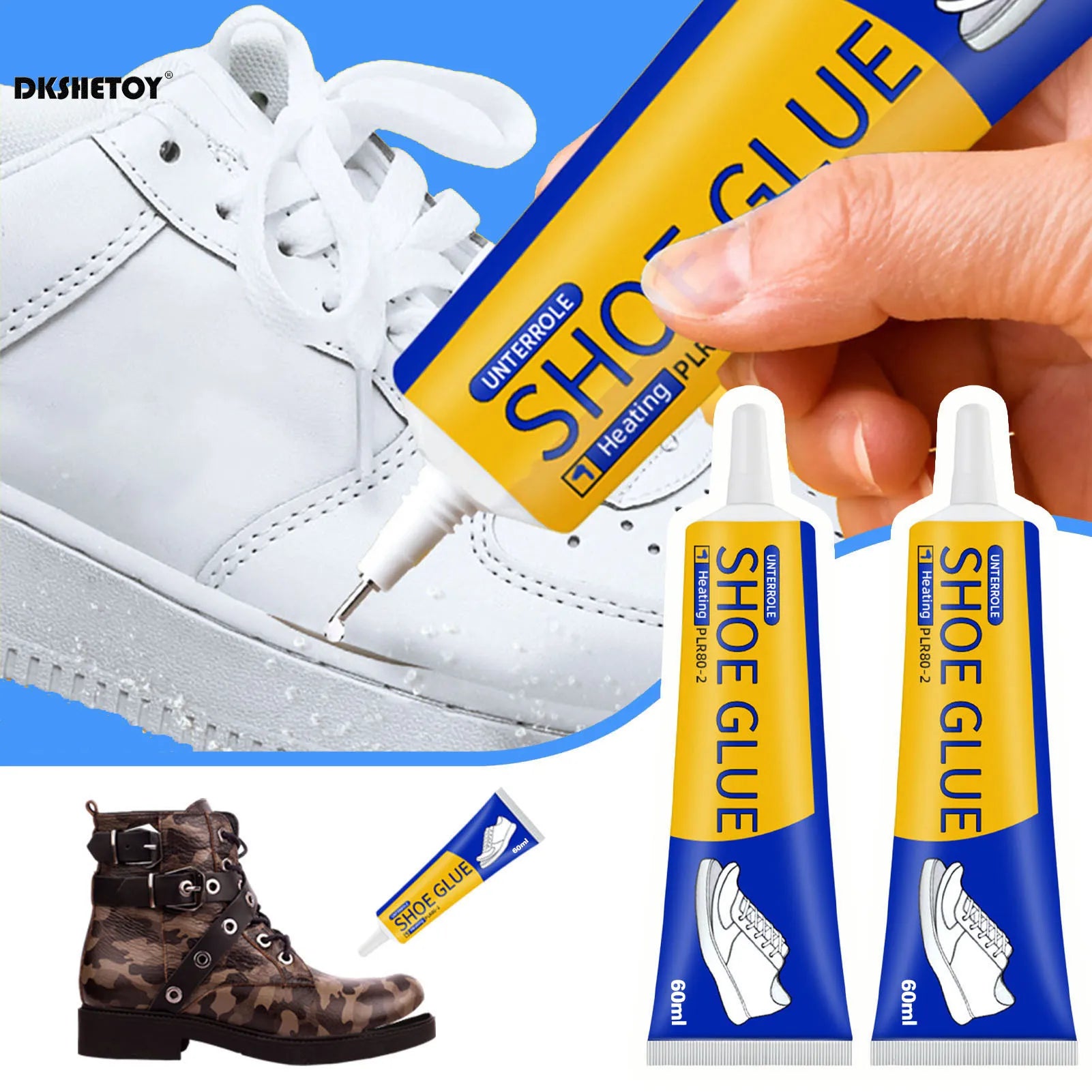 Colle de Réparation Rapide pour Chaussures - 2 ACHETÉES = 1 OFFERTE