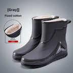 Bottes de Pluie à Polaire pour Homme