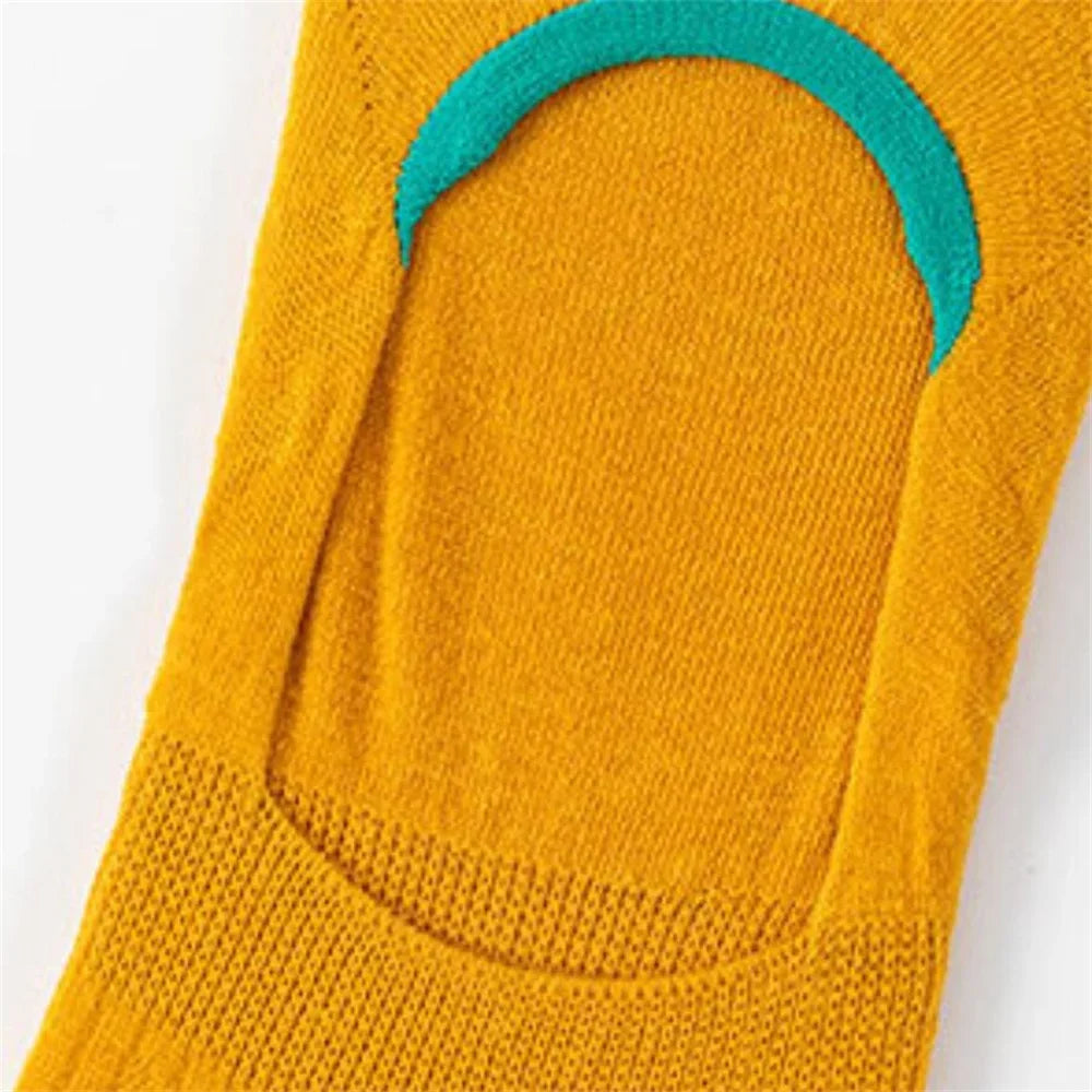 Lot de 10 Chaussettes Invisibles Antidérapantes Été