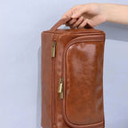 Trousse de Toilette Suspendue – Style Vintage & Pratique