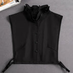 Faux Col de Chemise Amovible