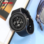 Montre sport chronographe unisexe à grand écran