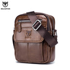 Sac à bandoulière en cuir de vachette pour hommes
