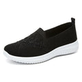 Baskets Slip-on en maille respirante Motif Surpiqûre Florale