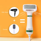 Brosse Sèche-Cheveux 2 en 1 pour Animaux