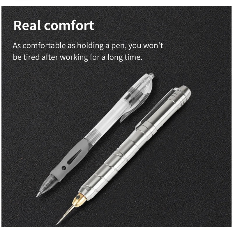 Mini Stylo Graveur Sans Fil - Kit Complet