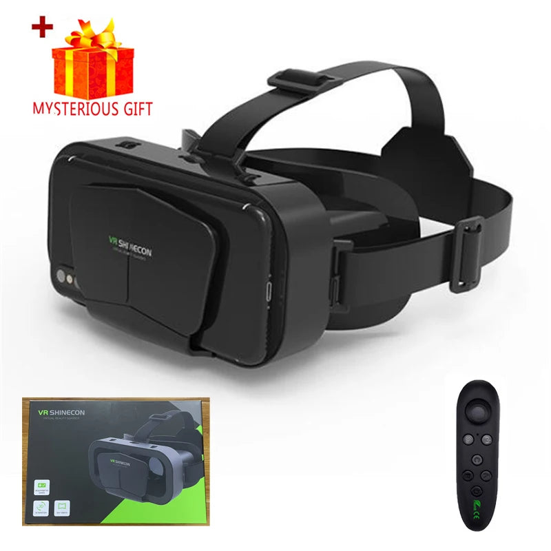 Casque de réalité virtuelle 3D pour Smartphone avec télécommande