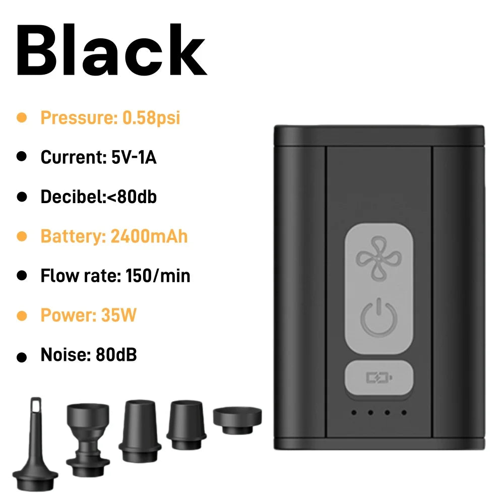 Mini Pompe à Air Électrique Sans Fil Rechargeable