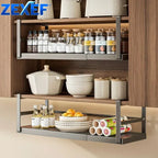 Étagère de Rangement en Acier Inoxydable - Zéro Installation