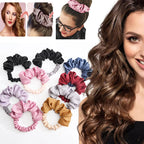 Chouchou XL en Soie pour Boucles Sans Chaleur