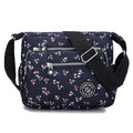 Sac Bandoulière Femme Nylon Imperméable Multi-Poches